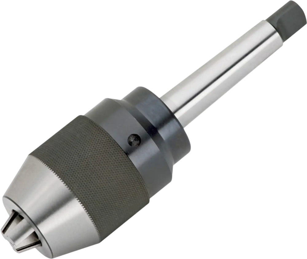 Grizzly H8260 - 1/32"-1/2" x MT #2 Keyless Drill Chuck with Integral Shank