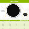 12 ft high-elastic PP replacement jumping mat with upgraded stitching for durability, ideal for indoor and outdoor.