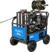 4000 PSI 4 GPM KOHLER E-Start Engine Hot Water Pressure Washer with Hose Reel,  HPW40K