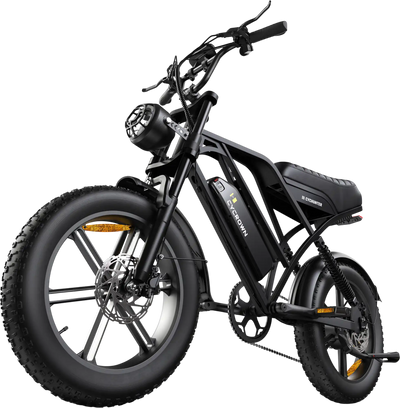 Cycrown CycHunter S Electric Bike Moped-Style 60 Mile Range 32 MPH 1500W New