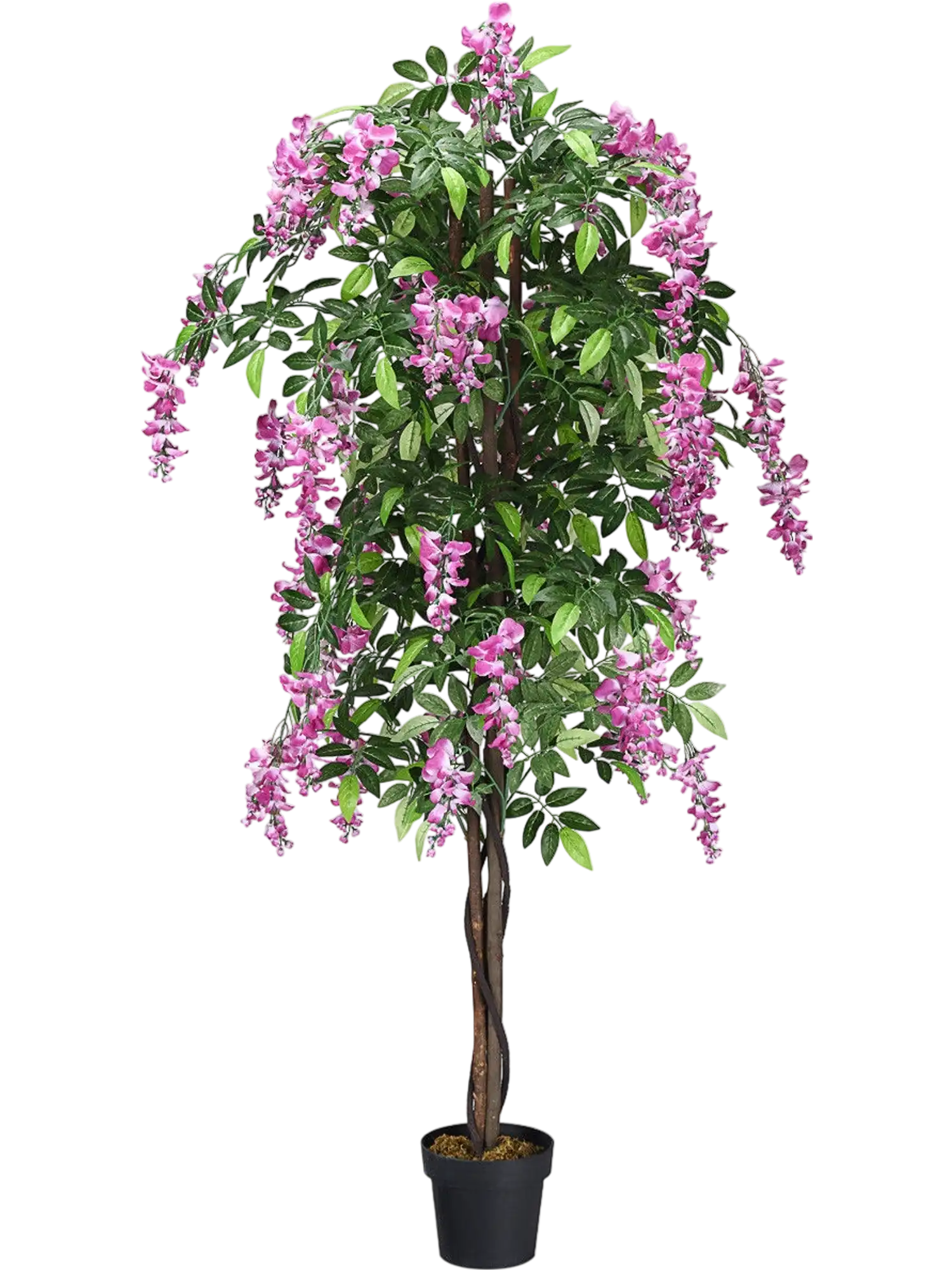 Costway 6' Artificial Wisteria Silk Indoor/Outdoor Tree Adjustable Branches 36524087 New