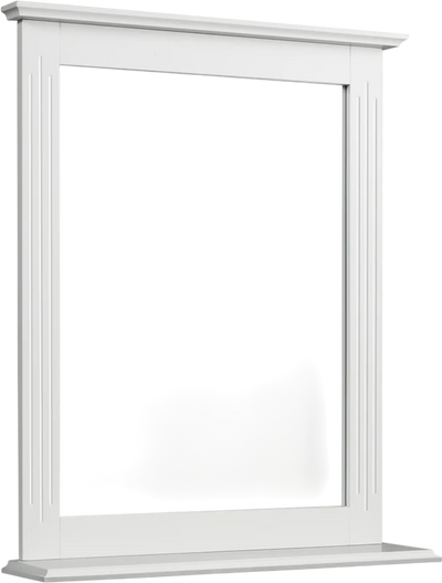 Costway Wall-Mounted Vanity Mirror with Shelf 07689453 New