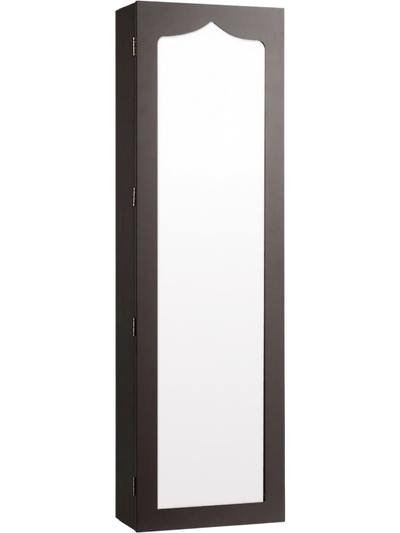 Costway Door Hanging Mirror Jewelry Armoire Full Length 6 Drawers 16485039 New