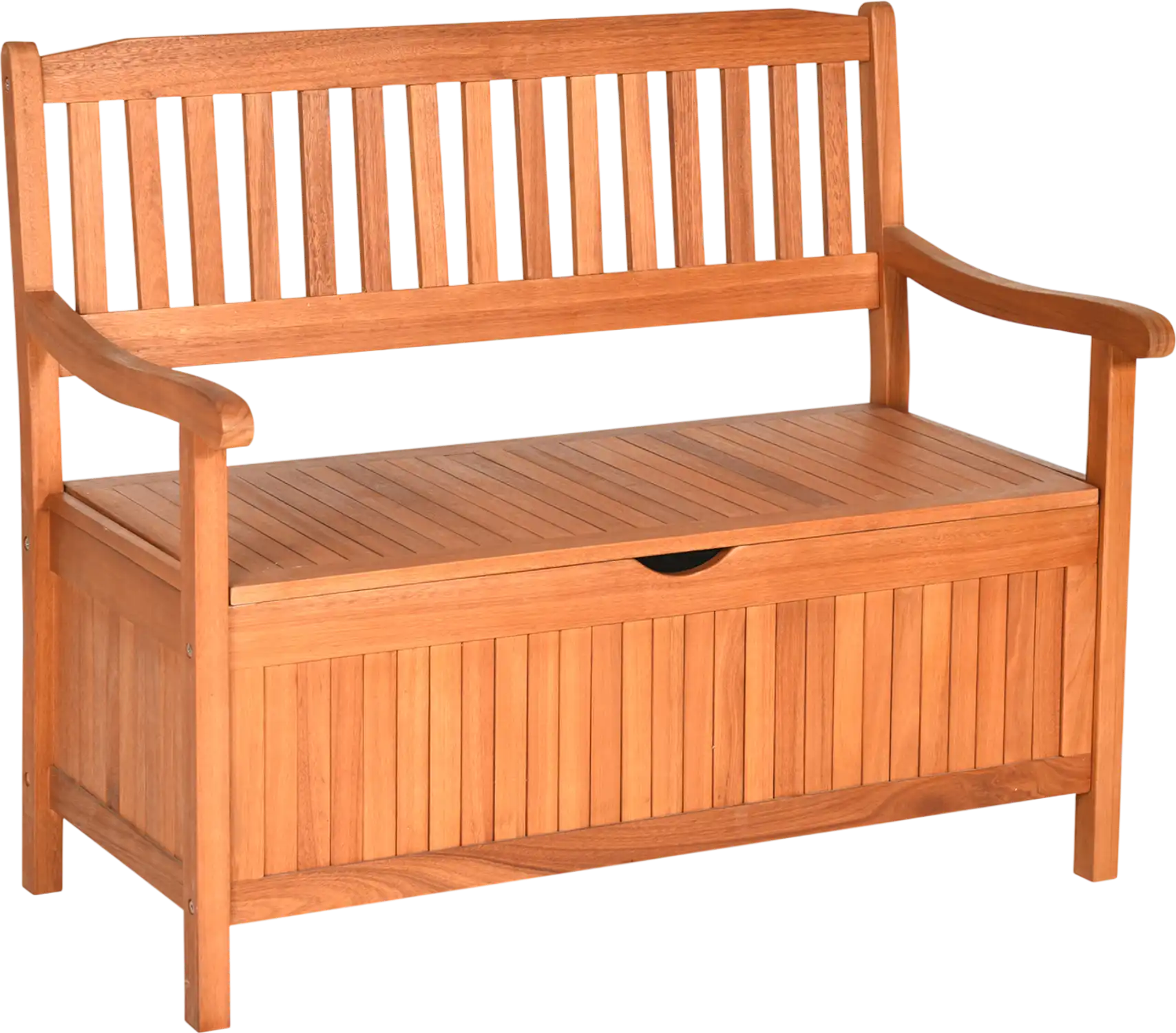 Costway 33 Gallon Wooden Storage Bench Patio Garden Porch 04691235 New
