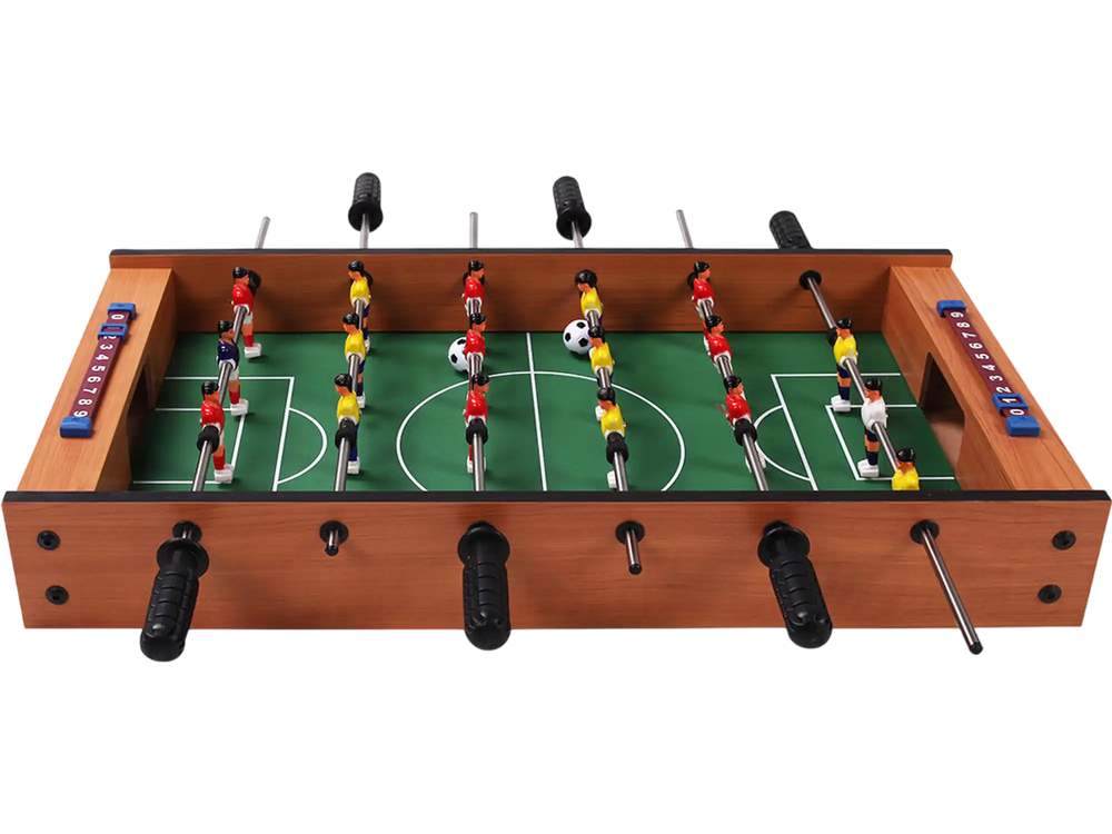 2-in-1 Indoor/Outdoor Air Hockey Foosball Game Table