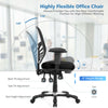 Ergonomic mesh office chair with adjustable backrest and armrests, designed for comfort and efficiency in any workspace.
