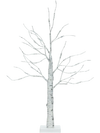 2 Feet Pre-lit White Twig Birch Tree Battery Powered for Christmas Holiday