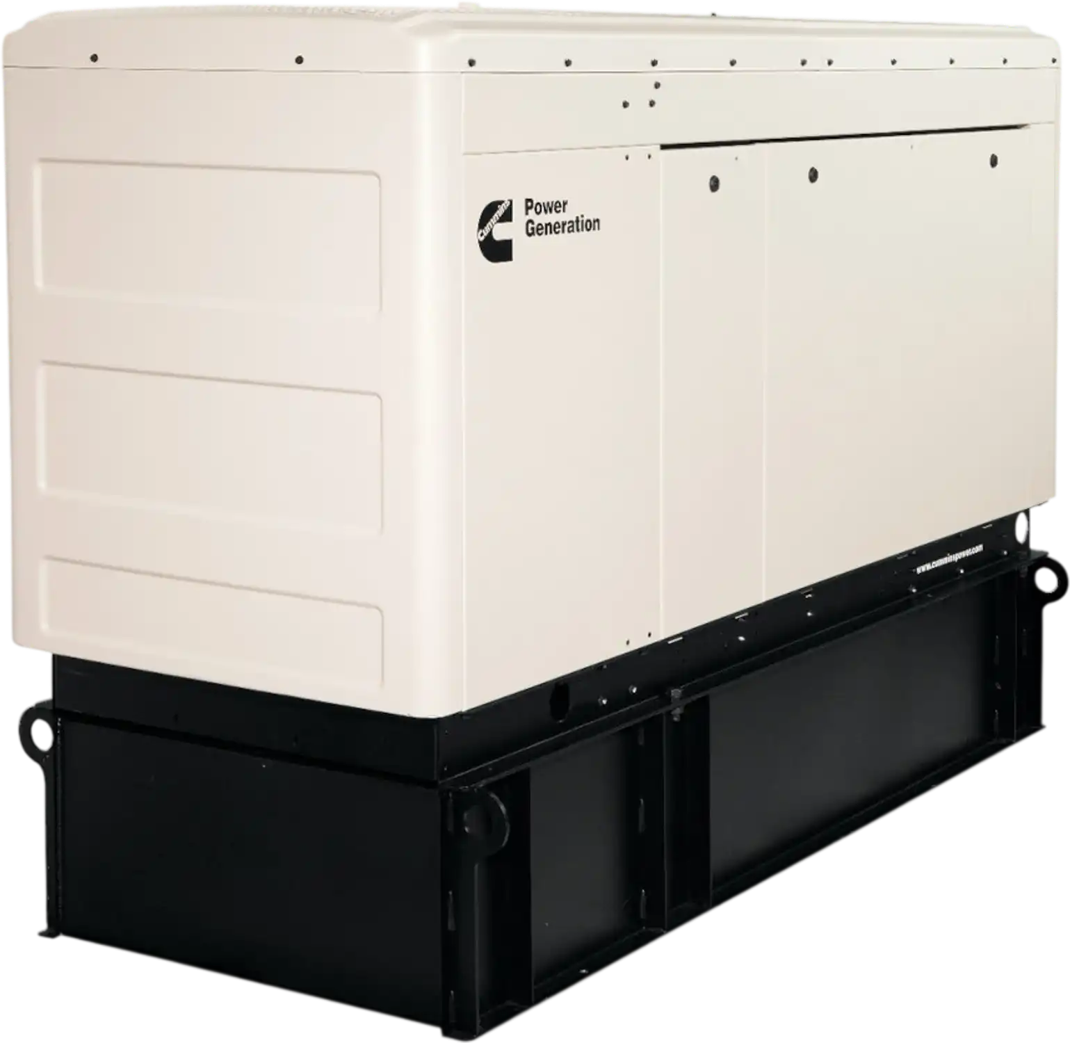 Cummins C50D6 50kW Standby Generator Diesel Liquid Cooled 1 Phase 120/240V CARB 24-Hour Fuel Tank A063P965 New