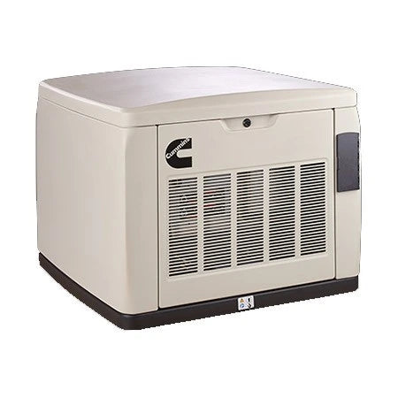 Cummins 13kW RS13AE Extreme Cold Equipped to -40°F Home Standby Generator Front Left View