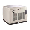 Cummins RS17AE 17kW Quiet Connect standby generator - angled view