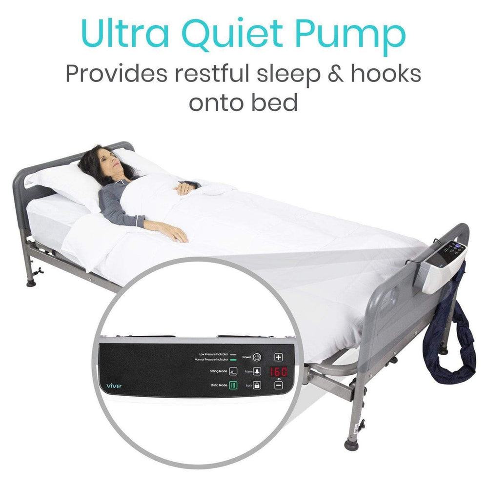 Vive Health 8" Alternating Pressure Mattress Low Air Loss LVA1066 New