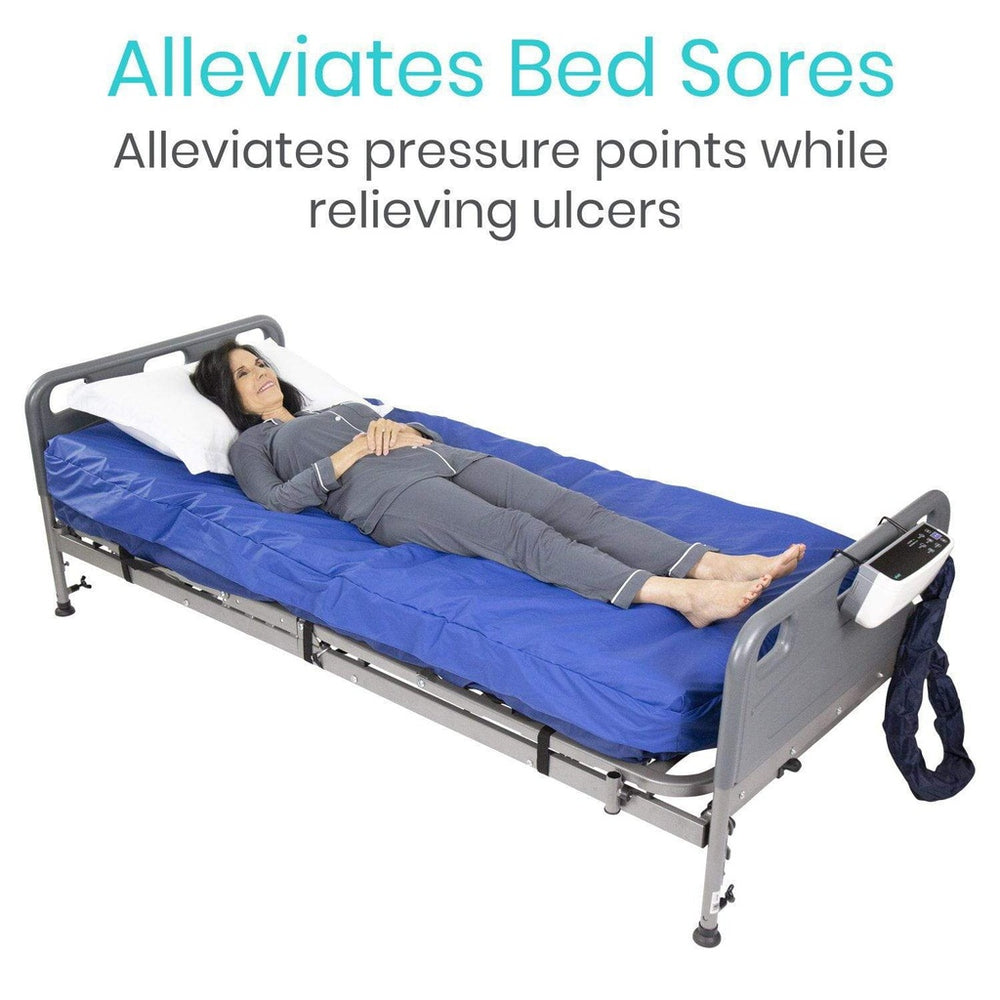 Vive Health 8" Alternating Pressure Mattress Low Air Loss LVA1066 New