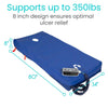 Vive Health 8" Alternating Pressure Mattress Low Air Loss LVA1066 New