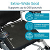 Vive Health MOB1029L Power Wheelchair Foldable 265 lbs. Capacity 24V Li-Ion Battery 3.7 MPH 9.3 Miles TSA Approved New