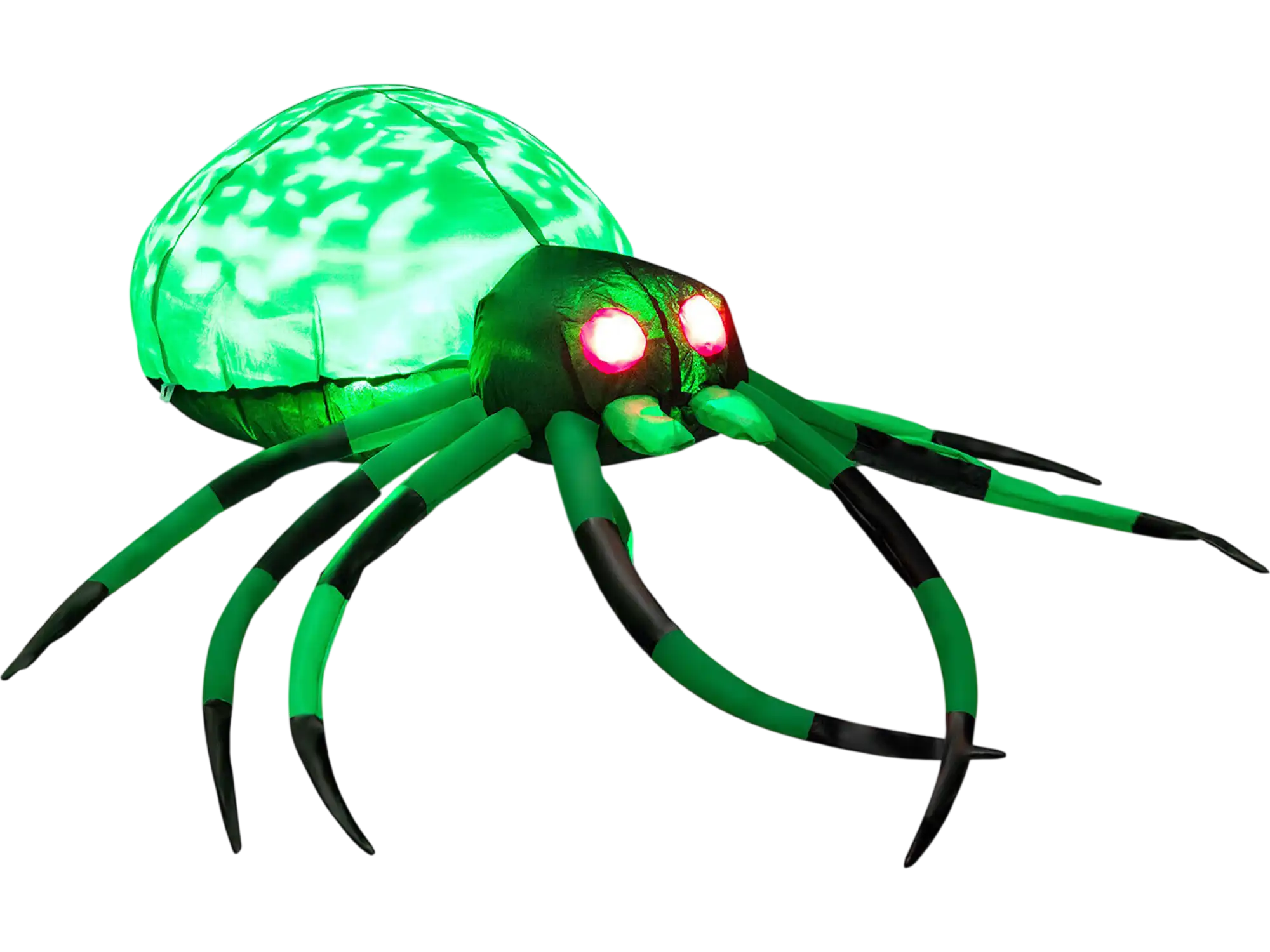 Costway 5' Halloween Inflatable Creepy Spider w/ Cobweb LEDs 84713650 New