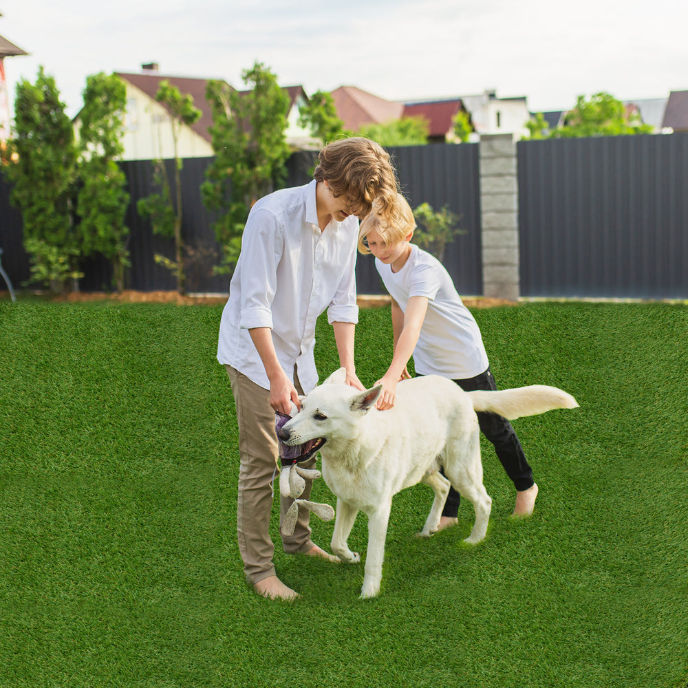 Indoor Outdoor Synthetic Turf Mat with Drainage Holes-L - Gallery View 1 of 10