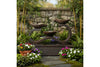Exaco Infinity Outdoor Water Fountain 33" Tall with LED New