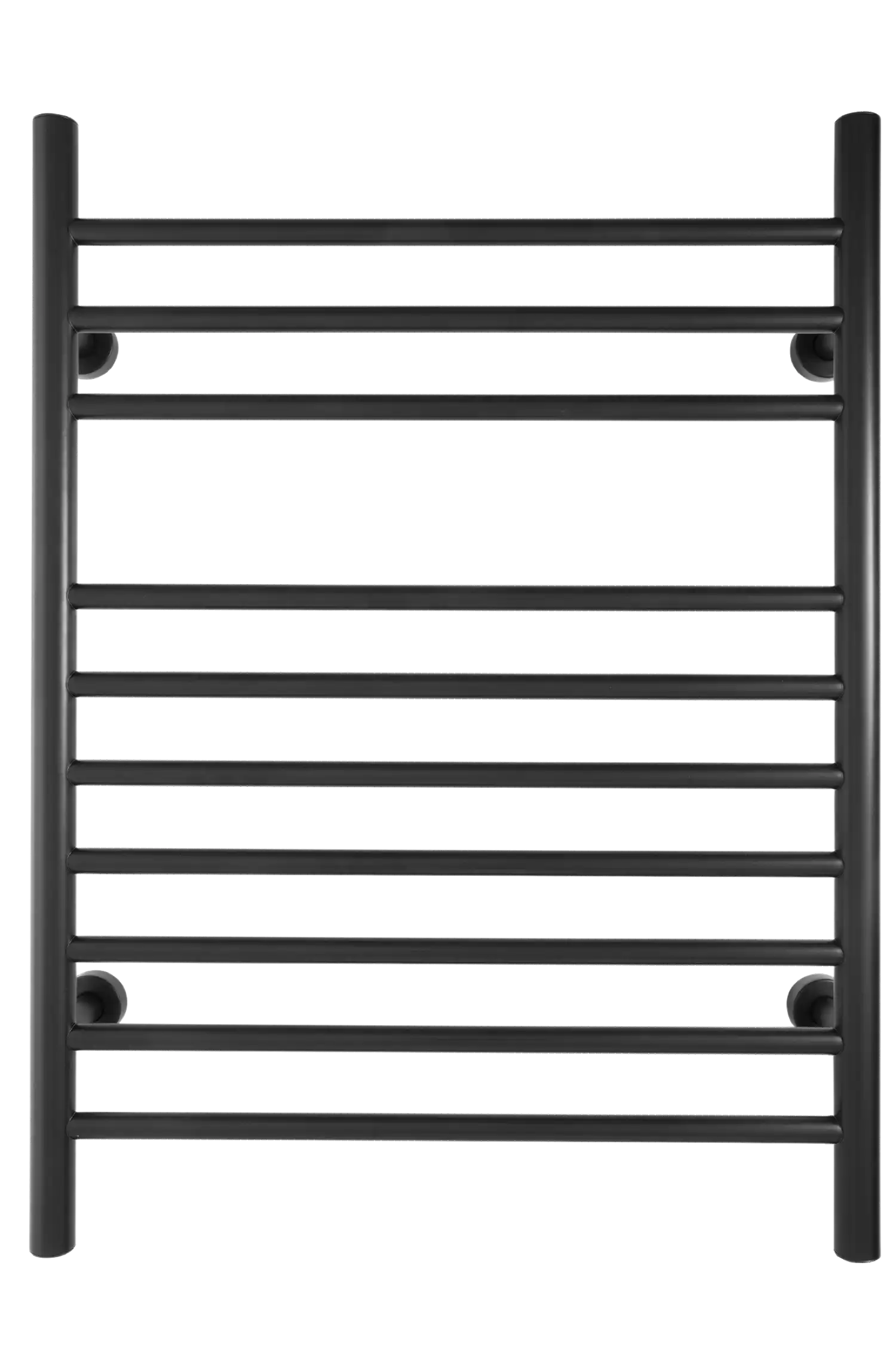 WarmlyYours TW-F10KS-HP Infinity Dual Connection 10 Bar Towel Warmer in Matte Black New