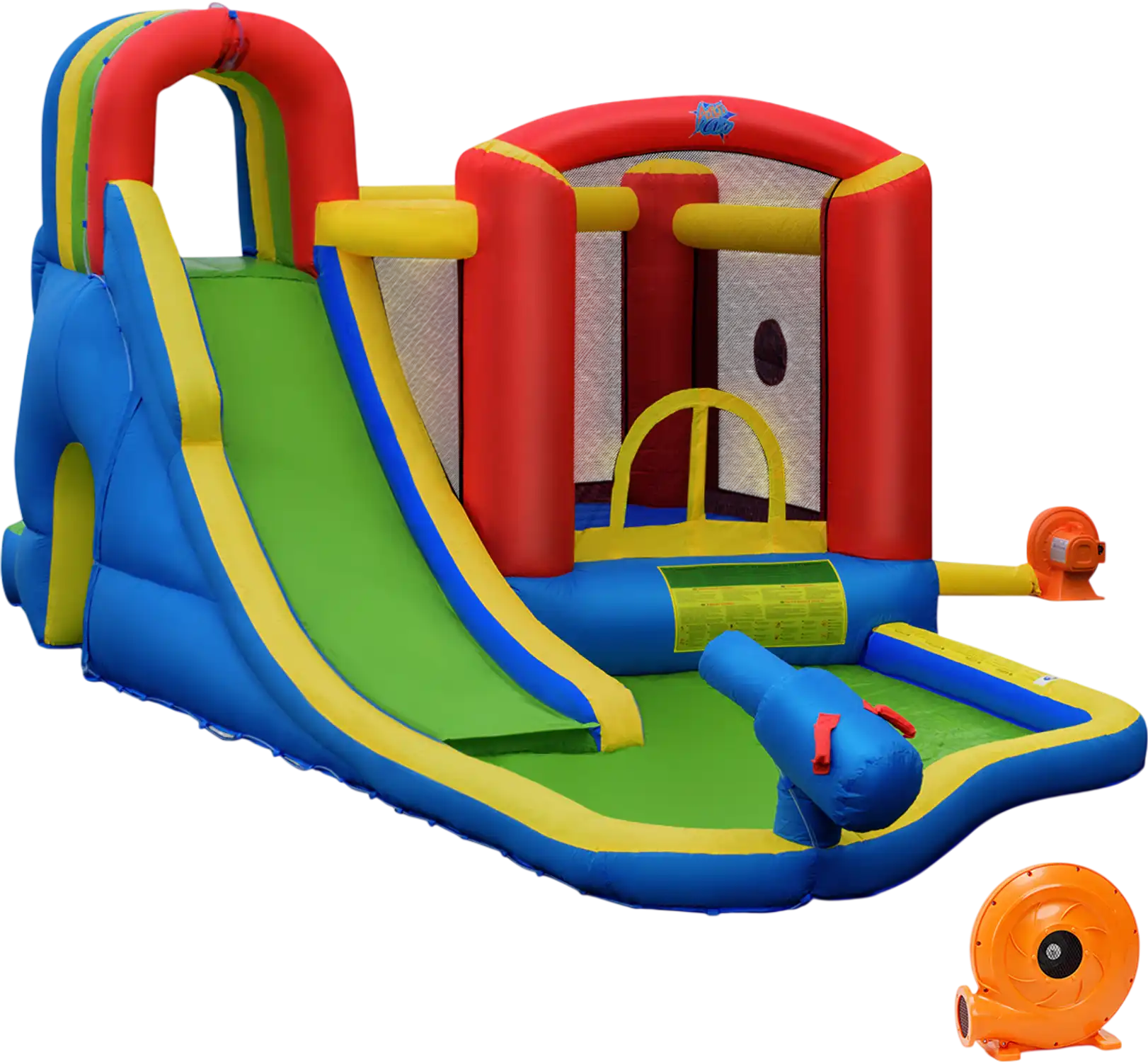 Costway Inflatable Kid Bounce House Castle w/ Blower 93578621 New
