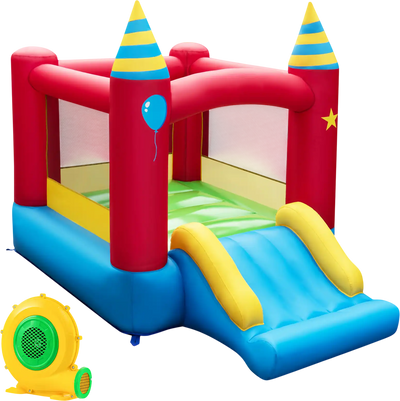 Costway Inflatable Kids Bounce Castle w/ 480W Blower 98124605 New