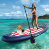 Inflatable Paddle Board with Removable Fin and Backpack-A - Gallery View 1 of 10