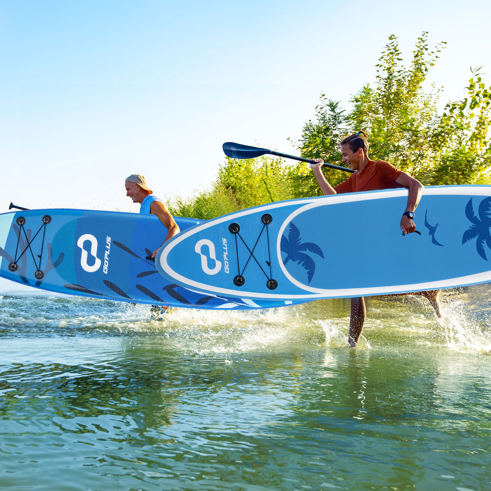 Inflatable Stand Up Paddle Board with Premium SUP Accessories-L - Gallery View 1 of 10