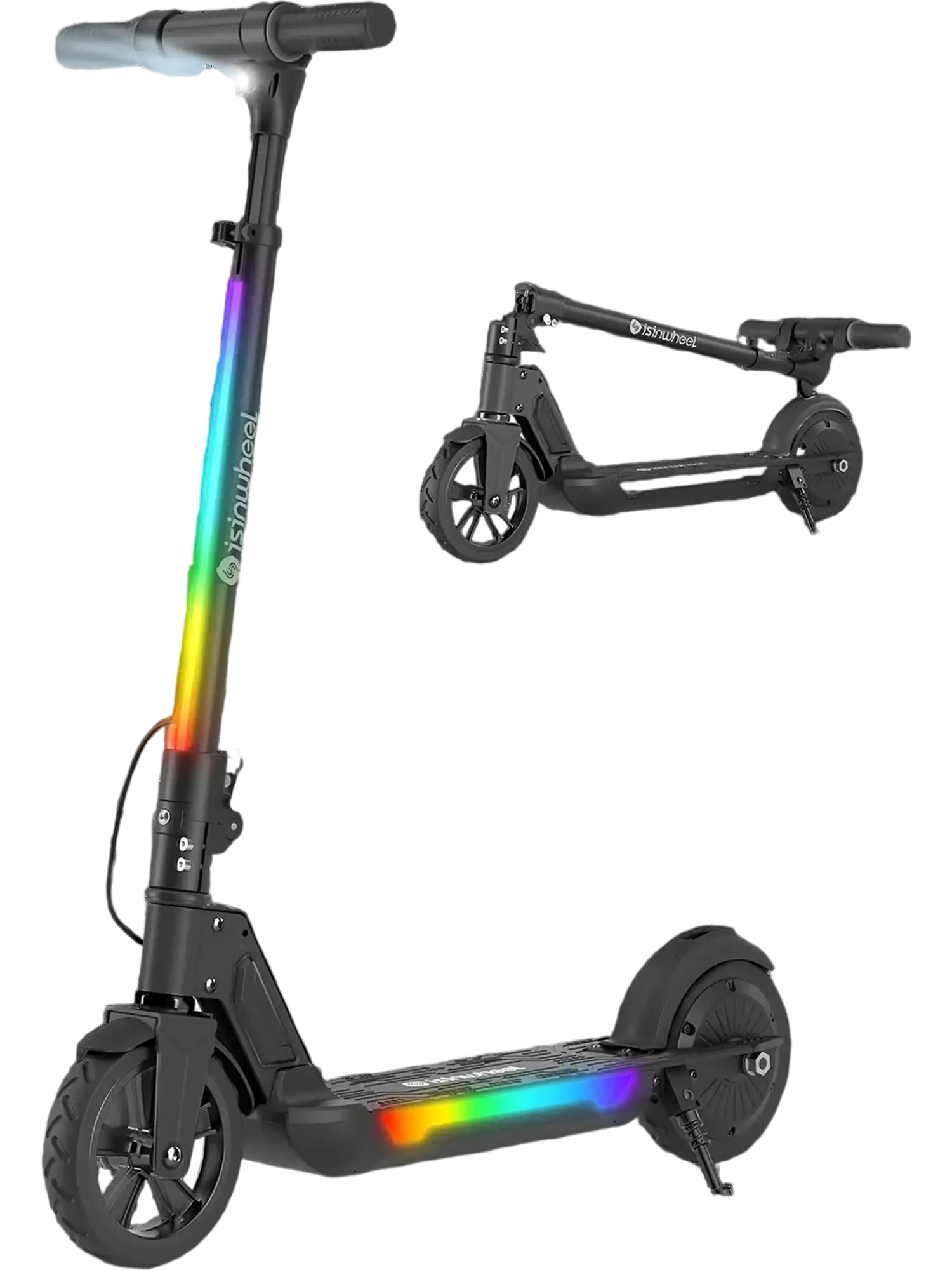isinwheel S7 Electric Scooter for Kids 250W 12 MPH 10 Mile Range 25.2V New