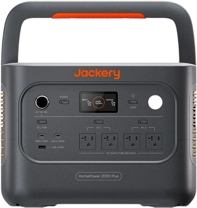 Jackery HomePower 2000 Plus v2 Power Station Portable 2400W 2048Wh New