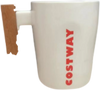 Wooden handle mug for store