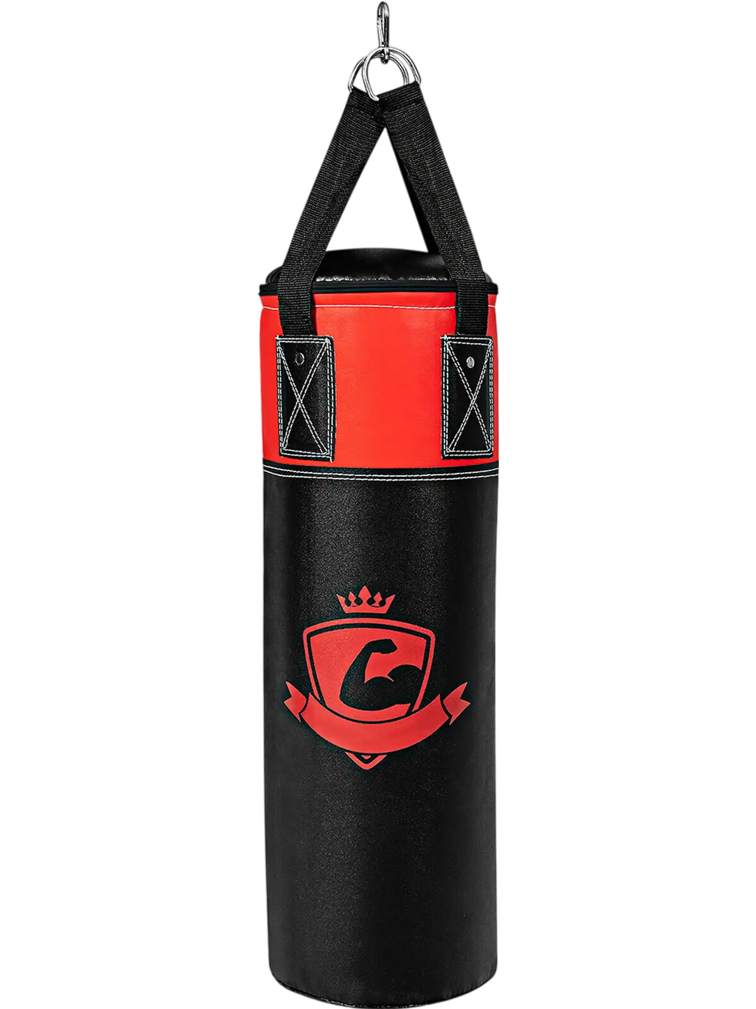 Costway Kids Hanging Punching Bag Set w/ Gloves 11 lbs Black 32084579 New