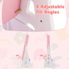 Kids Jewelry Cabinet with Full-Length Mirror and Foldable Drawer - Gallery View 8 of 10