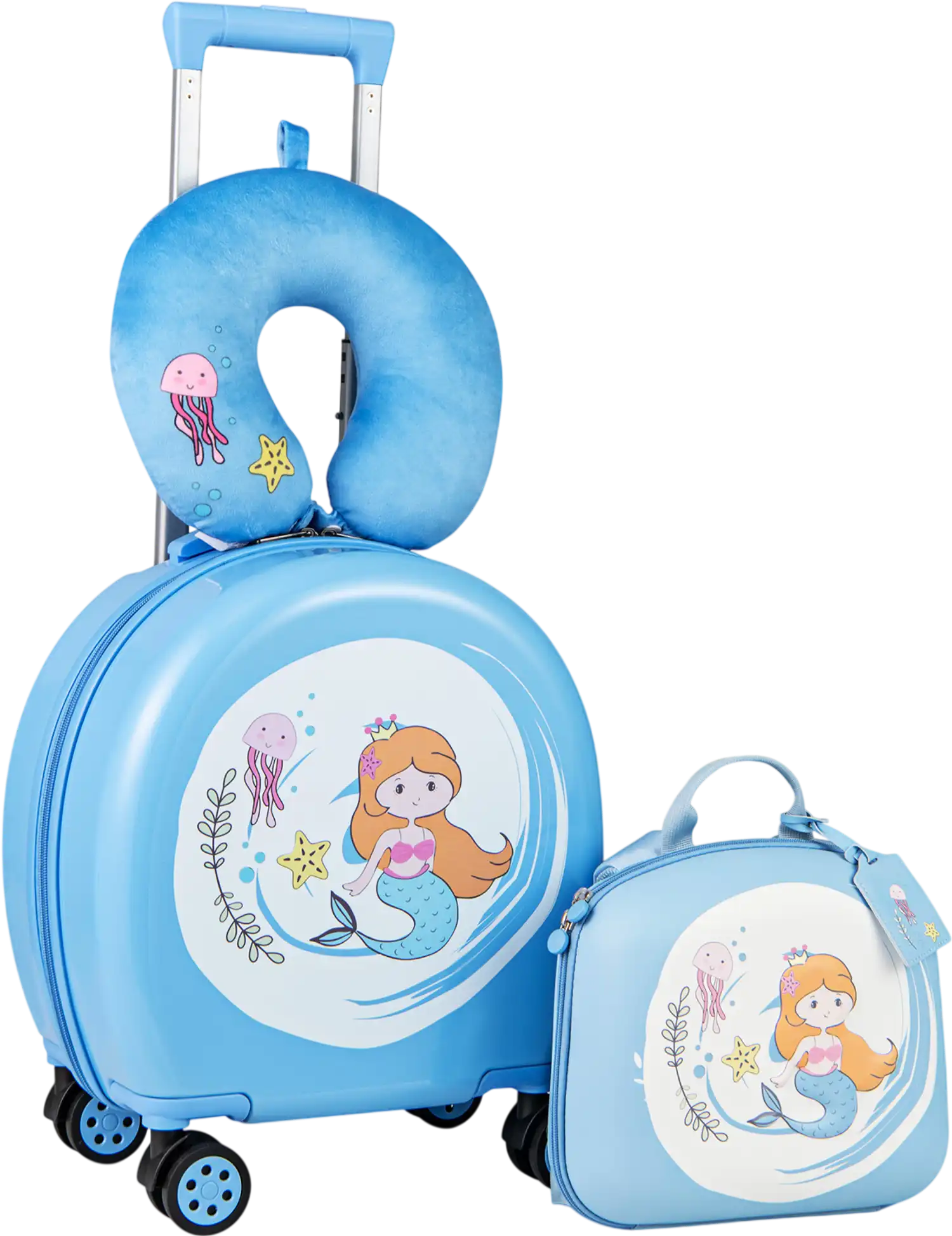 Costway Kids Luggage Set 14