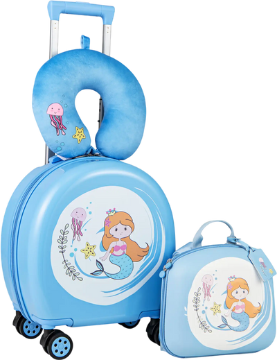 Costway Kids Luggage Set 14