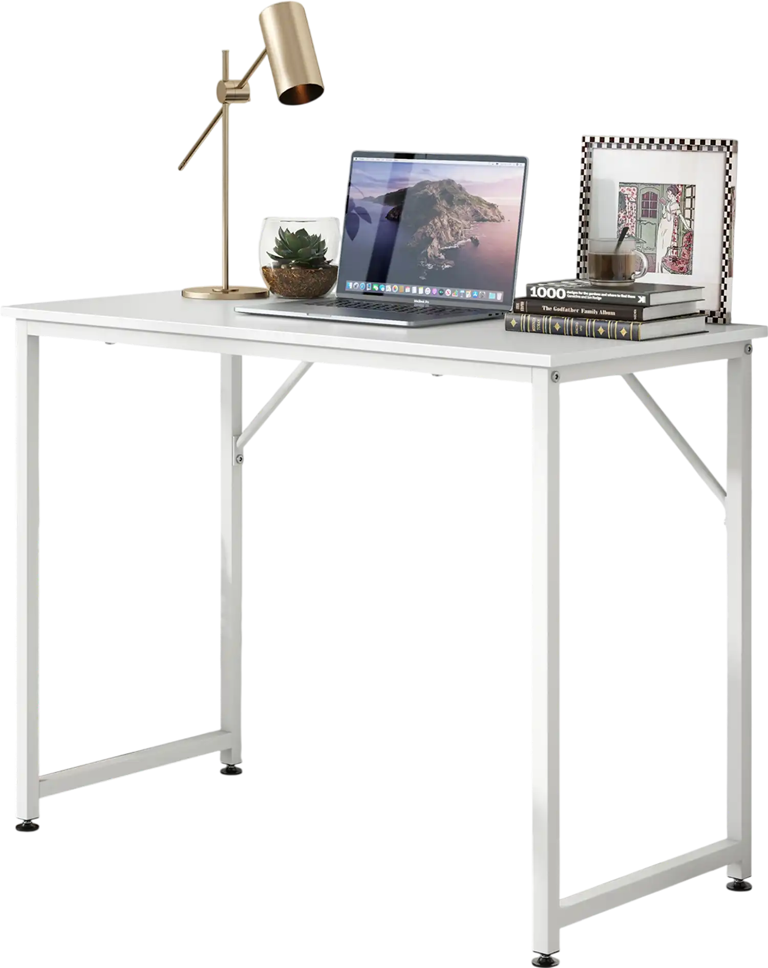 Costway L Shaped Computer Desk Writing Workstation White 27089136 New
