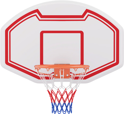 Costway Wall Mounted Basketball Hoop Shatter-Proof Backboard 72391845 New