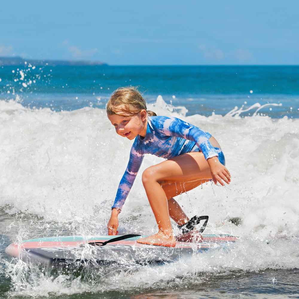 33/37/41 Inches Lightweight Body Board Boogie Board with EPS Core XPE Deck HDPE Bottom Multicolor2-S - Gallery View 1 of 9