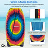 Lightweight boogie board with multicolor design, EPS core, XPE deck, and crescent tail for speed and control at the.