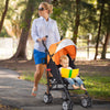 Folding Lightweight Baby Toddler Umbrella Travel Stroller-Orange - Gallery View 1 of 10