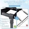 Mini trampoline with springless design, LED lights, and padded safety cover, ideal for kids' indoor active play.