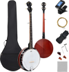 5-String Geared Tunable Banjo with case