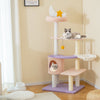 Multi-level Cat Tower with Sisal Covered Scratching Posts-S - Gallery View 1 of 10