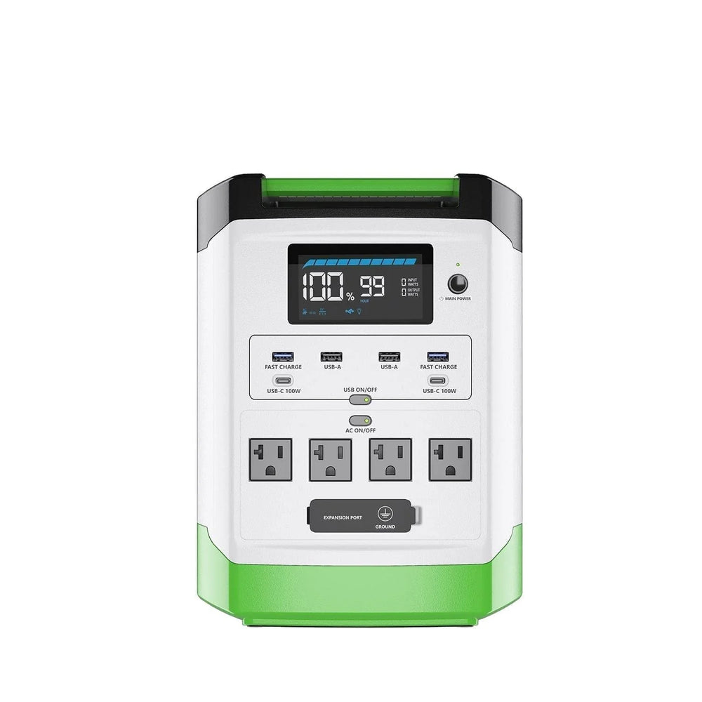 Nature's Generator 1440Wh/1800W Lithium 1800 Power Station Portable New