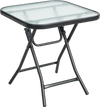 18 Inch Square Patio Bistro Table with Rustproof Frame