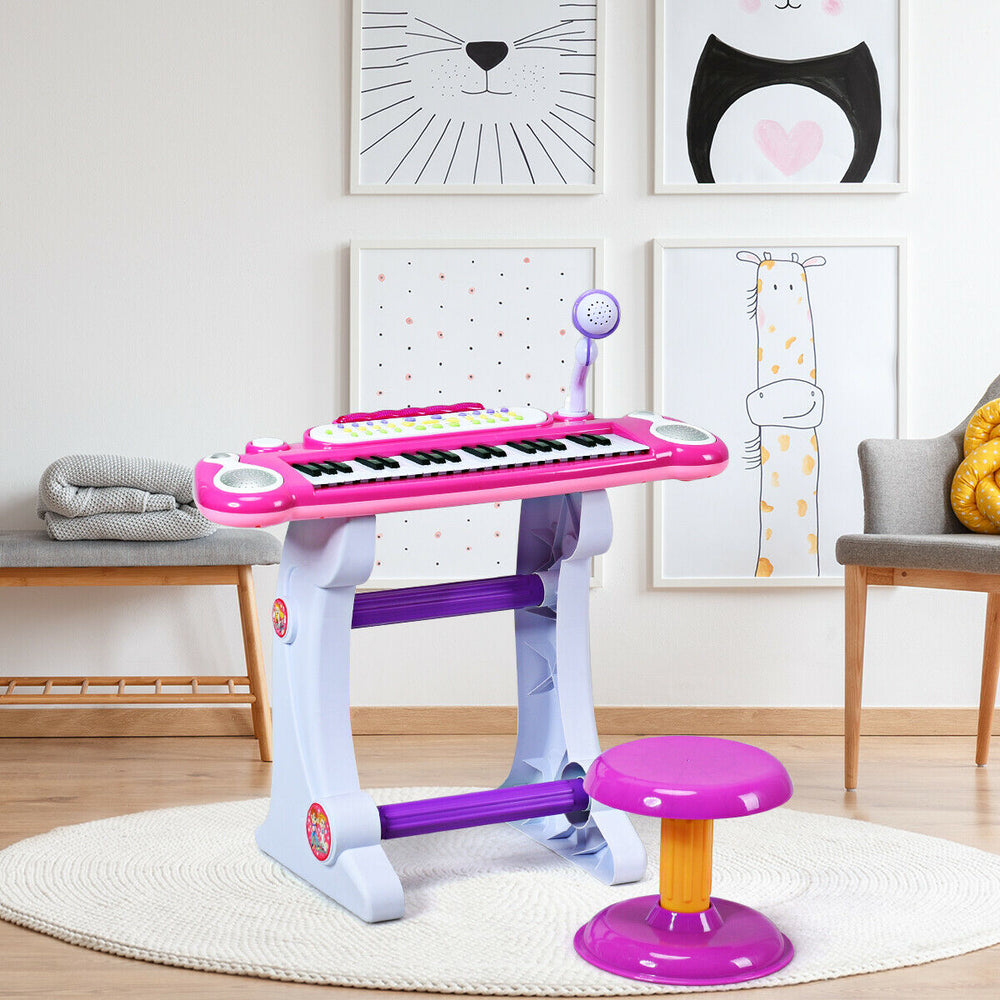 37 Key Electronic Keyboard Kids Toy Piano - Gallery View 1 of 12