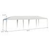 10 x 30 feet gazebo canopy tent with a durable PE cover and sturdy steel frame, ideal for outdoor events and gatherings.