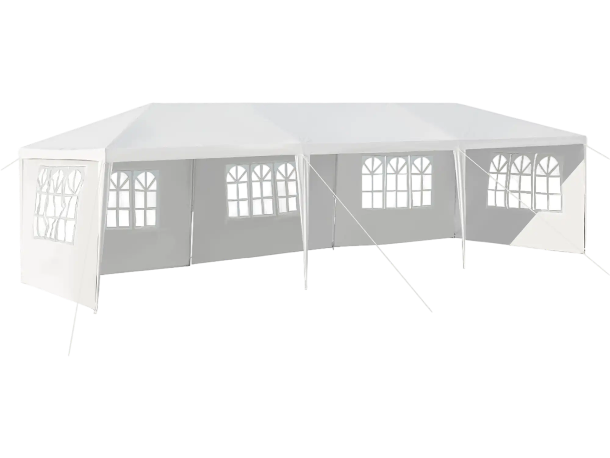 Costway 10' x 30' Canopy Tent Gazebo w/ 5 Removable Sidewalls 37954621 New