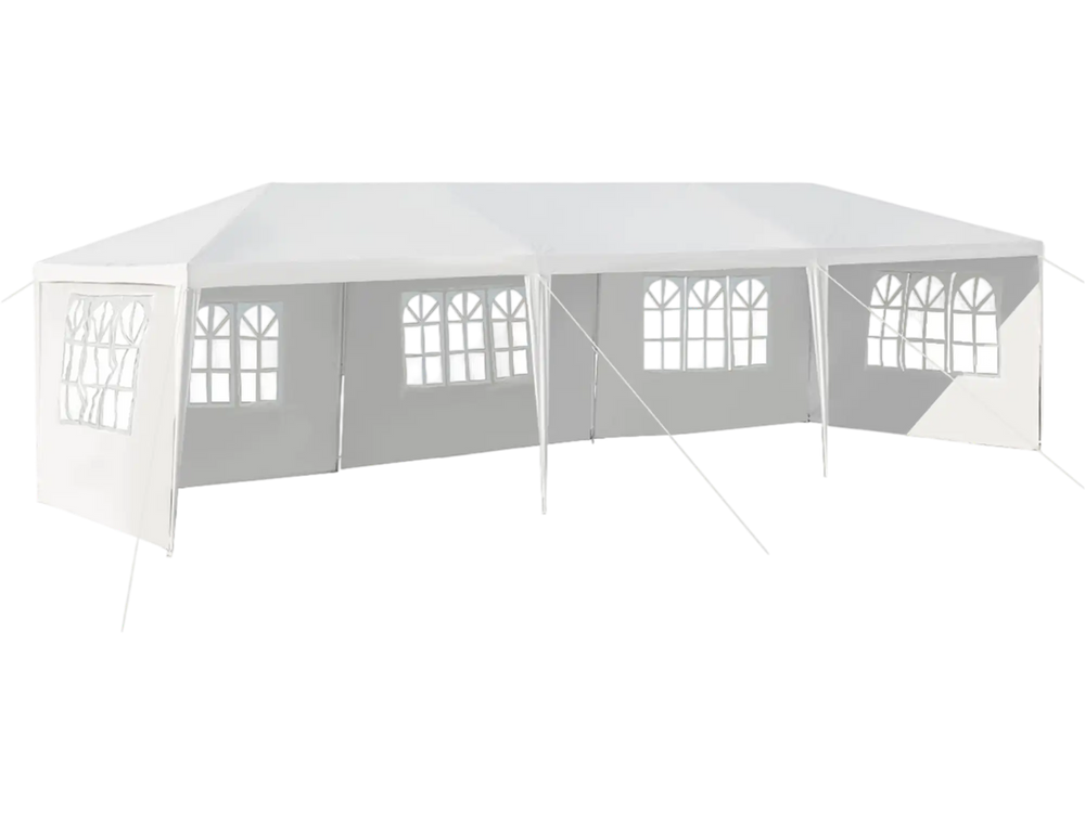 10 x 30 Feet Canopy Tent with 5 Removable Sidewalls for Party Wedding