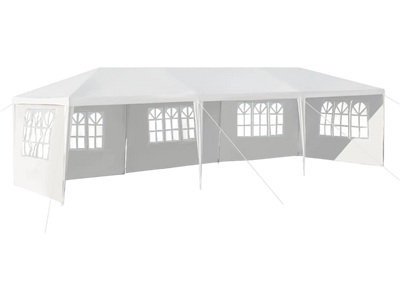 Costway 10' x 30' Canopy Tent Gazebo w/ 5 Removable Sidewalls 37954621 New