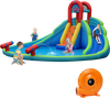Inflatable Water Slide Bounce House with Mighty Splash Pool