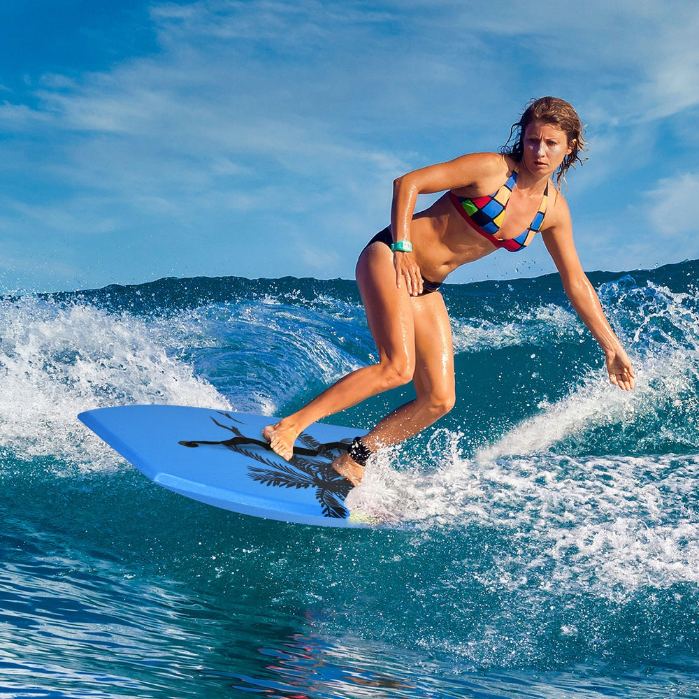 Super Lightweight Bodyboard Surfing with Leash EPS Core Boarding-M - Gallery View 1 of 10